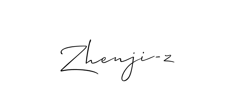 You can use this online signature creator to create a handwritten signature for the name Zhenji-z. This is the best online autograph maker. Zhenji-z signature style 2 images and pictures png