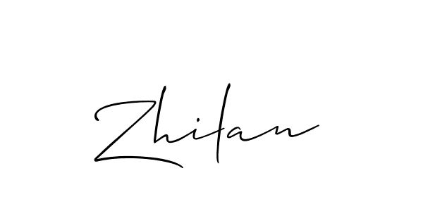 Once you've used our free online signature maker to create your best signature Allison_Script style, it's time to enjoy all of the benefits that Zhilan name signing documents. Zhilan signature style 2 images and pictures png