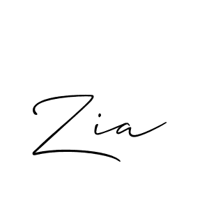 The best way (Allison_Script) to make a short signature is to pick only two or three words in your name. The name Zia include a total of six letters. For converting this name. Zia signature style 2 images and pictures png