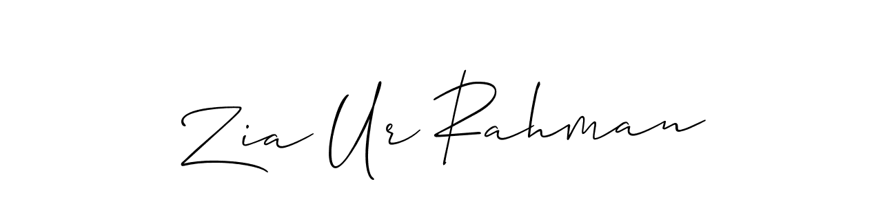 Make a beautiful signature design for name Zia Ur Rahman. Use this online signature maker to create a handwritten signature for free. Zia Ur Rahman signature style 2 images and pictures png