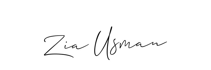 Check out images of Autograph of Zia Usman name. Actor Zia Usman Signature Style. Allison_Script is a professional sign style online. Zia Usman signature style 2 images and pictures png