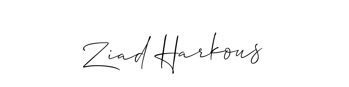 Once you've used our free online signature maker to create your best signature Allison_Script style, it's time to enjoy all of the benefits that Ziad Harkous name signing documents. Ziad Harkous signature style 2 images and pictures png