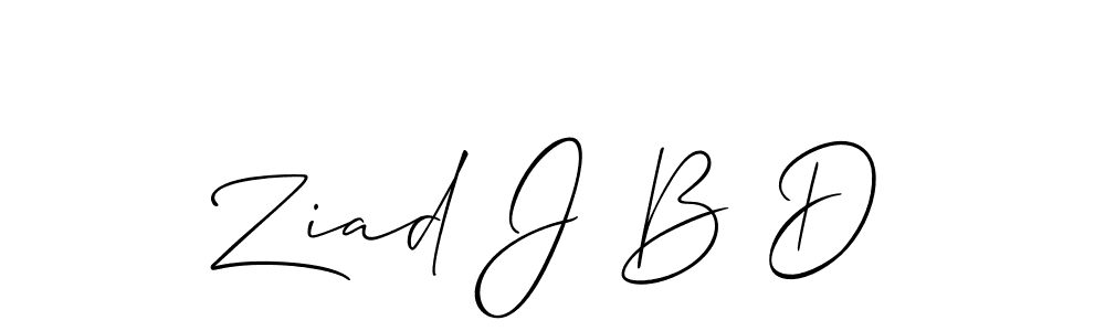 Similarly Allison_Script is the best handwritten signature design. Signature creator online .You can use it as an online autograph creator for name Ziad J B D. Ziad J B D signature style 2 images and pictures png