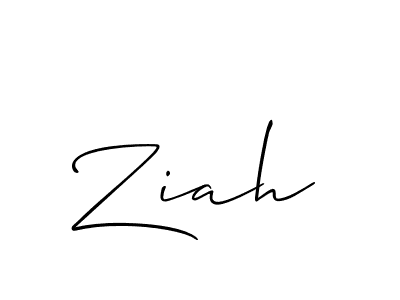 if you are searching for the best signature style for your name Ziah. so please give up your signature search. here we have designed multiple signature styles  using Allison_Script. Ziah signature style 2 images and pictures png