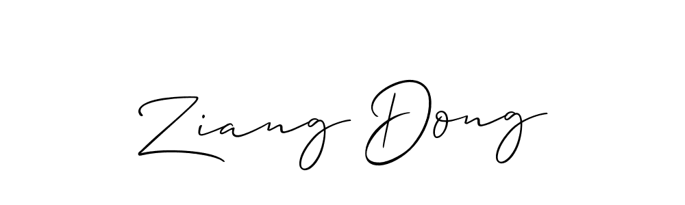 Also You can easily find your signature by using the search form. We will create Ziang Dong name handwritten signature images for you free of cost using Allison_Script sign style. Ziang Dong signature style 2 images and pictures png