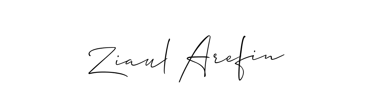 if you are searching for the best signature style for your name Ziaul Arefin. so please give up your signature search. here we have designed multiple signature styles  using Allison_Script. Ziaul Arefin signature style 2 images and pictures png