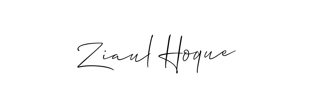 How to Draw Ziaul Hoque signature style? Allison_Script is a latest design signature styles for name Ziaul Hoque. Ziaul Hoque signature style 2 images and pictures png