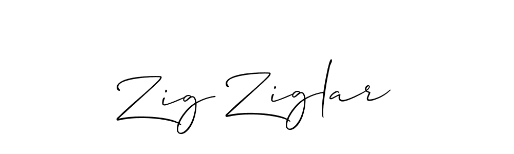 Once you've used our free online signature maker to create your best signature Allison_Script style, it's time to enjoy all of the benefits that Zig Ziglar name signing documents. Zig Ziglar signature style 2 images and pictures png