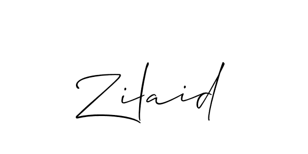 Once you've used our free online signature maker to create your best signature Allison_Script style, it's time to enjoy all of the benefits that Zilaid name signing documents. Zilaid signature style 2 images and pictures png