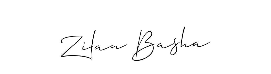 Make a beautiful signature design for name Zilan Basha. Use this online signature maker to create a handwritten signature for free. Zilan Basha signature style 2 images and pictures png