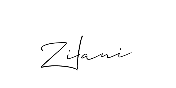 Once you've used our free online signature maker to create your best signature Allison_Script style, it's time to enjoy all of the benefits that Zilani name signing documents. Zilani signature style 2 images and pictures png