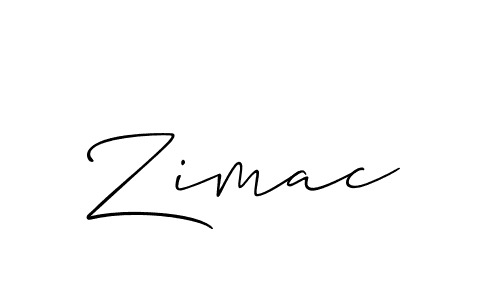 How to Draw Zimac signature style? Allison_Script is a latest design signature styles for name Zimac. Zimac signature style 2 images and pictures png