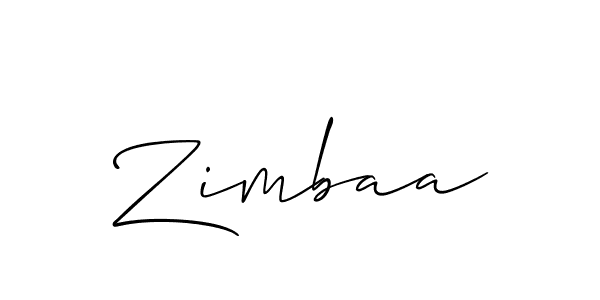 Similarly Allison_Script is the best handwritten signature design. Signature creator online .You can use it as an online autograph creator for name Zimbaa. Zimbaa signature style 2 images and pictures png