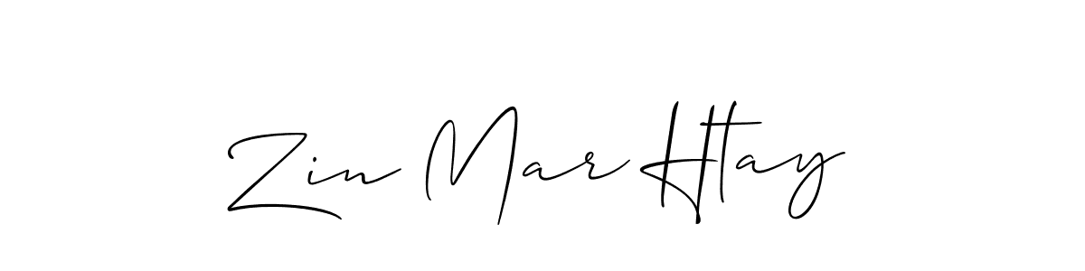Similarly Allison_Script is the best handwritten signature design. Signature creator online .You can use it as an online autograph creator for name Zin Mar Htay. Zin Mar Htay signature style 2 images and pictures png