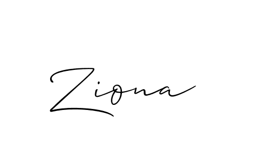 Similarly Allison_Script is the best handwritten signature design. Signature creator online .You can use it as an online autograph creator for name Ziona. Ziona signature style 2 images and pictures png