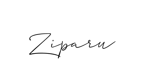 Similarly Allison_Script is the best handwritten signature design. Signature creator online .You can use it as an online autograph creator for name Ziparu. Ziparu signature style 2 images and pictures png