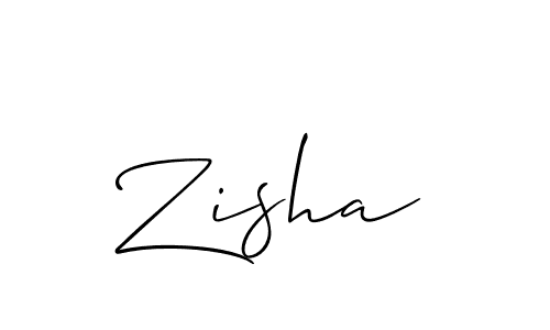 It looks lik you need a new signature style for name Zisha. Design unique handwritten (Allison_Script) signature with our free signature maker in just a few clicks. Zisha signature style 2 images and pictures png