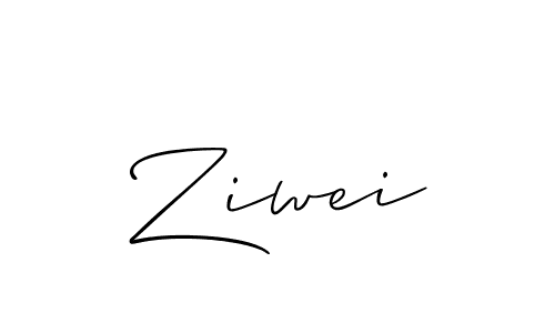 Allison_Script is a professional signature style that is perfect for those who want to add a touch of class to their signature. It is also a great choice for those who want to make their signature more unique. Get Ziwei name to fancy signature for free. Ziwei signature style 2 images and pictures png