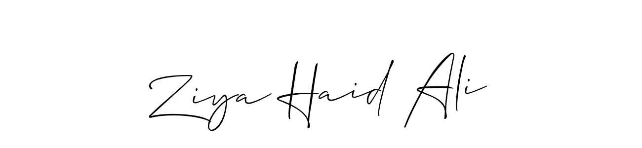 Best and Professional Signature Style for Ziya Haid Ali. Allison_Script Best Signature Style Collection. Ziya Haid Ali signature style 2 images and pictures png