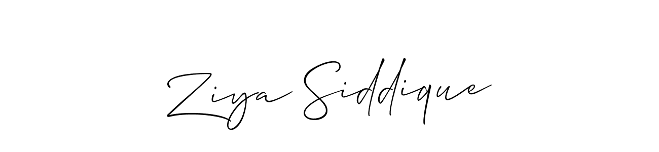 The best way (Allison_Script) to make a short signature is to pick only two or three words in your name. The name Ziya Siddique include a total of six letters. For converting this name. Ziya Siddique signature style 2 images and pictures png