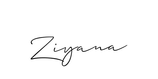 Similarly Allison_Script is the best handwritten signature design. Signature creator online .You can use it as an online autograph creator for name Ziyana. Ziyana signature style 2 images and pictures png