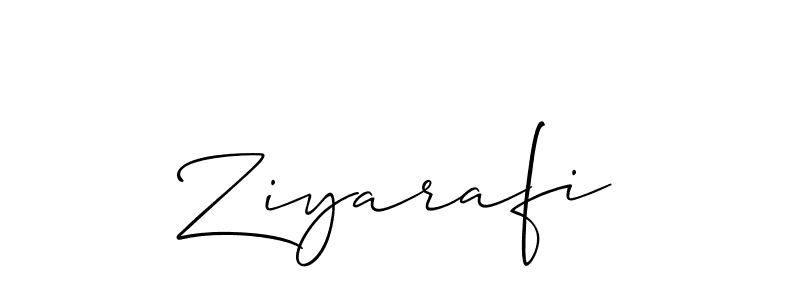 Also we have Ziyarafi name is the best signature style. Create professional handwritten signature collection using Allison_Script autograph style. Ziyarafi signature style 2 images and pictures png