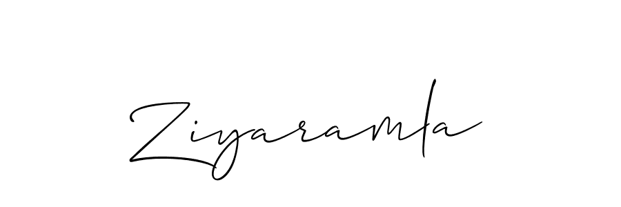 Similarly Allison_Script is the best handwritten signature design. Signature creator online .You can use it as an online autograph creator for name Ziyaramla. Ziyaramla signature style 2 images and pictures png