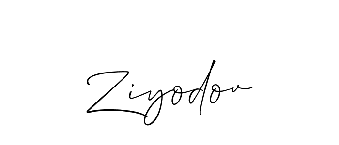 You can use this online signature creator to create a handwritten signature for the name Ziyodov. This is the best online autograph maker. Ziyodov signature style 2 images and pictures png