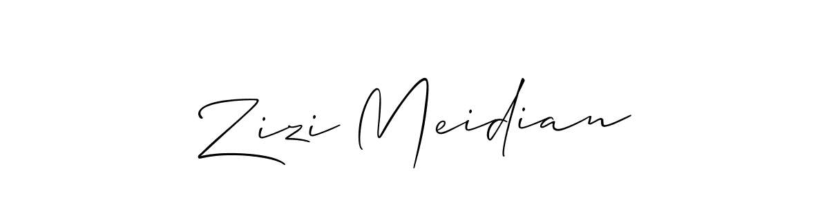 Make a short Zizi Meidian signature style. Manage your documents anywhere anytime using Allison_Script. Create and add eSignatures, submit forms, share and send files easily. Zizi Meidian signature style 2 images and pictures png