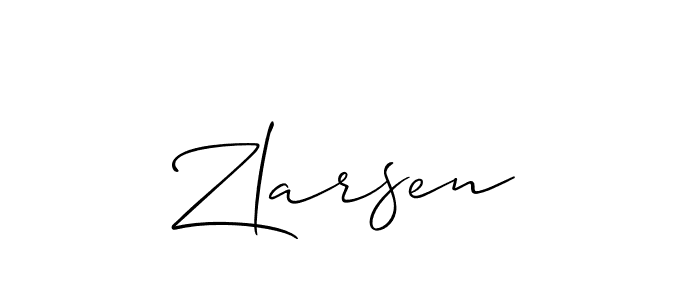 Similarly Allison_Script is the best handwritten signature design. Signature creator online .You can use it as an online autograph creator for name Zlarsen. Zlarsen signature style 2 images and pictures png