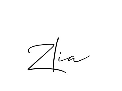 Here are the top 10 professional signature styles for the name Zlia. These are the best autograph styles you can use for your name. Zlia signature style 2 images and pictures png