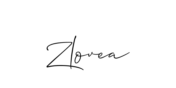 Allison_Script is a professional signature style that is perfect for those who want to add a touch of class to their signature. It is also a great choice for those who want to make their signature more unique. Get Zlovea name to fancy signature for free. Zlovea signature style 2 images and pictures png