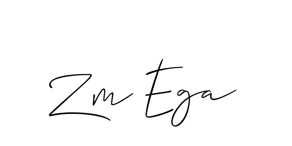 You should practise on your own different ways (Allison_Script) to write your name (Zm Ega) in signature. don't let someone else do it for you. Zm Ega signature style 2 images and pictures png