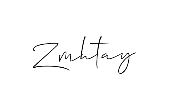 Once you've used our free online signature maker to create your best signature Allison_Script style, it's time to enjoy all of the benefits that Zmhtay name signing documents. Zmhtay signature style 2 images and pictures png