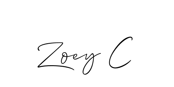 Check out images of Autograph of Zoey C name. Actor Zoey C Signature Style. Allison_Script is a professional sign style online. Zoey C signature style 2 images and pictures png