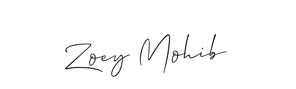 This is the best signature style for the Zoey Mohib name. Also you like these signature font (Allison_Script). Mix name signature. Zoey Mohib signature style 2 images and pictures png