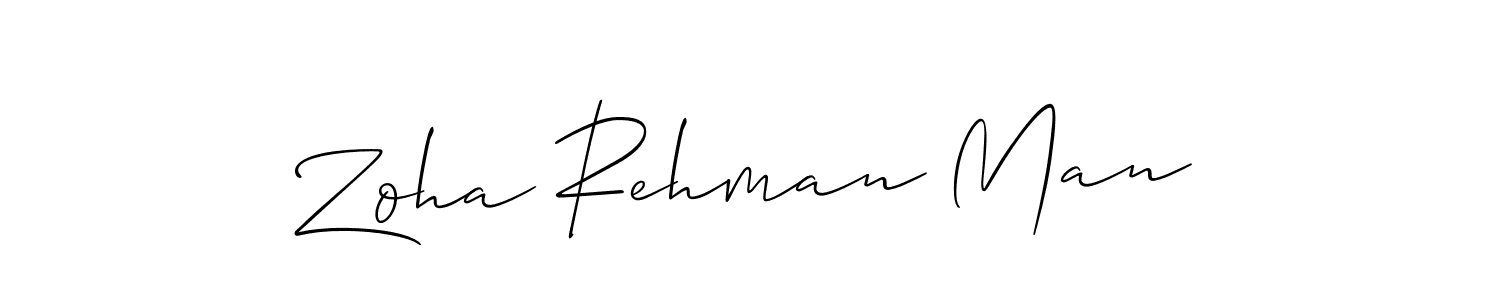 Once you've used our free online signature maker to create your best signature Allison_Script style, it's time to enjoy all of the benefits that Zoha Rehman Man name signing documents. Zoha Rehman Man signature style 2 images and pictures png