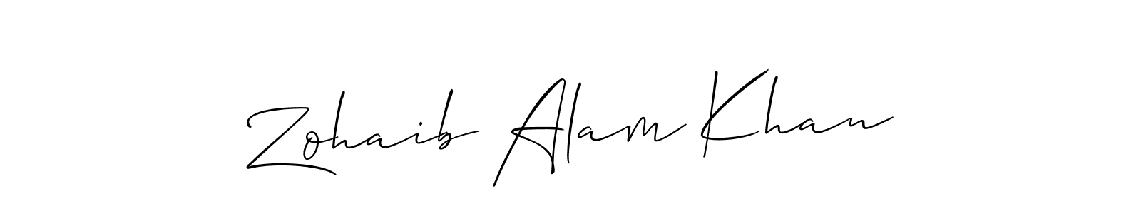 Here are the top 10 professional signature styles for the name Zohaib Alam Khan. These are the best autograph styles you can use for your name. Zohaib Alam Khan signature style 2 images and pictures png
