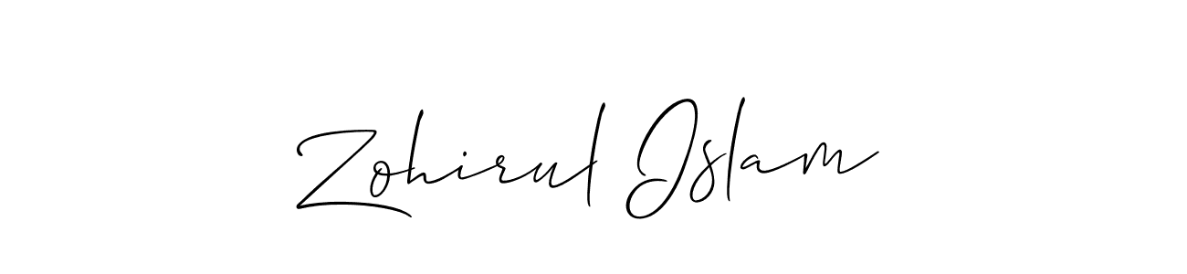 You can use this online signature creator to create a handwritten signature for the name Zohirul Islam. This is the best online autograph maker. Zohirul Islam signature style 2 images and pictures png