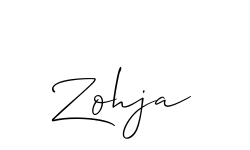 You can use this online signature creator to create a handwritten signature for the name Zohja. This is the best online autograph maker. Zohja signature style 2 images and pictures png