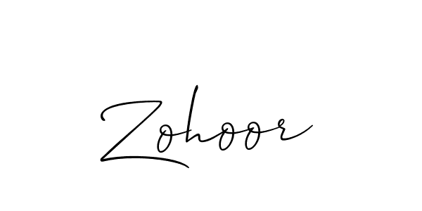 Also You can easily find your signature by using the search form. We will create Zohoor name handwritten signature images for you free of cost using Allison_Script sign style. Zohoor signature style 2 images and pictures png