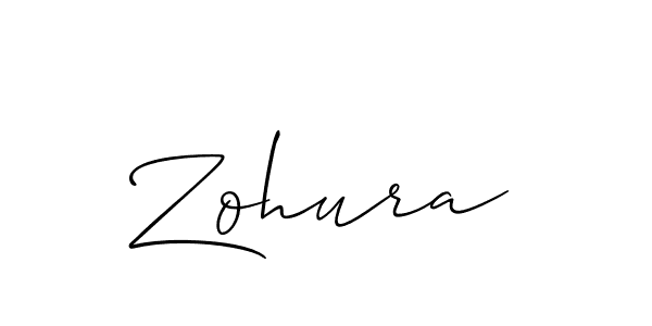 How to make Zohura name signature. Use Allison_Script style for creating short signs online. This is the latest handwritten sign. Zohura signature style 2 images and pictures png