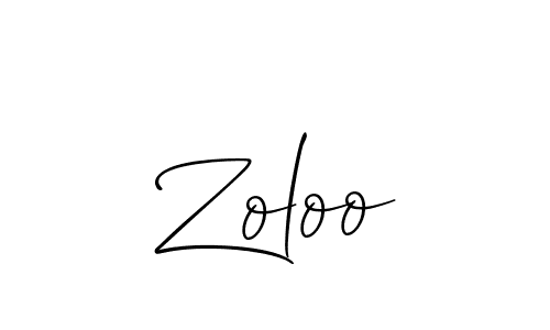 Allison_Script is a professional signature style that is perfect for those who want to add a touch of class to their signature. It is also a great choice for those who want to make their signature more unique. Get Zoloo name to fancy signature for free. Zoloo signature style 2 images and pictures png