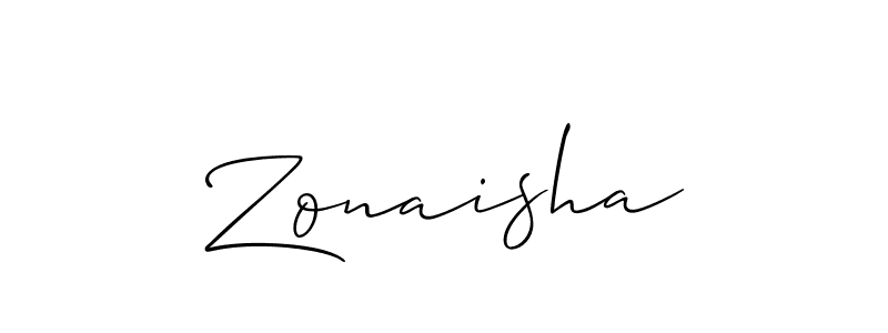 Also You can easily find your signature by using the search form. We will create Zonaisha name handwritten signature images for you free of cost using Allison_Script sign style. Zonaisha signature style 2 images and pictures png