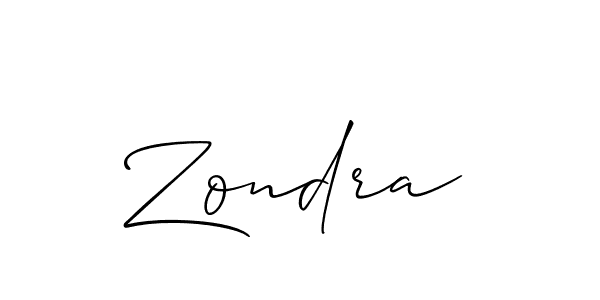 Once you've used our free online signature maker to create your best signature Allison_Script style, it's time to enjoy all of the benefits that Zondra name signing documents. Zondra signature style 2 images and pictures png