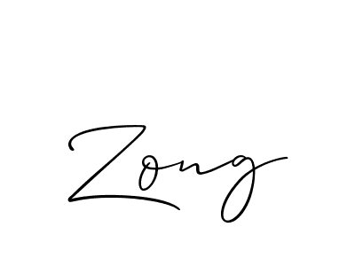 Make a beautiful signature design for name Zong. Use this online signature maker to create a handwritten signature for free. Zong signature style 2 images and pictures png