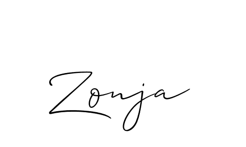 Check out images of Autograph of Zonja name. Actor Zonja Signature Style. Allison_Script is a professional sign style online. Zonja signature style 2 images and pictures png