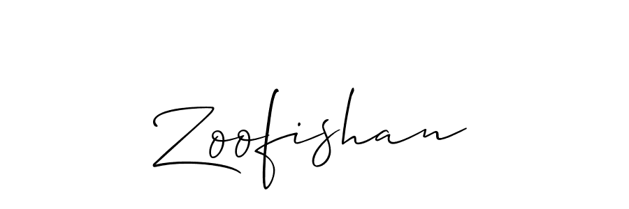 The best way (Allison_Script) to make a short signature is to pick only two or three words in your name. The name Zoofishan include a total of six letters. For converting this name. Zoofishan signature style 2 images and pictures png