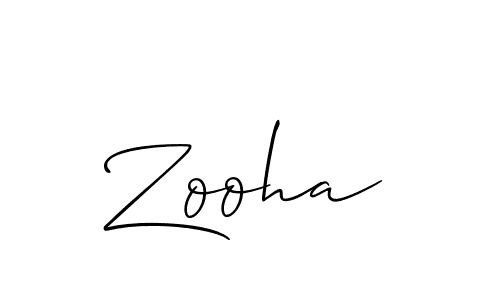 Make a beautiful signature design for name Zooha. Use this online signature maker to create a handwritten signature for free. Zooha signature style 2 images and pictures png