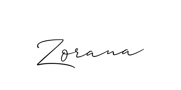 Once you've used our free online signature maker to create your best signature Allison_Script style, it's time to enjoy all of the benefits that Zorana name signing documents. Zorana signature style 2 images and pictures png
